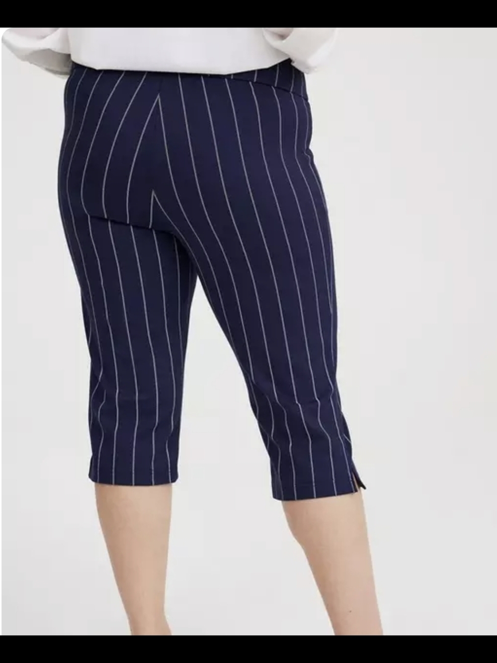 Torrid Pull-on High-rise Capri Ponte Pant 1X NWT